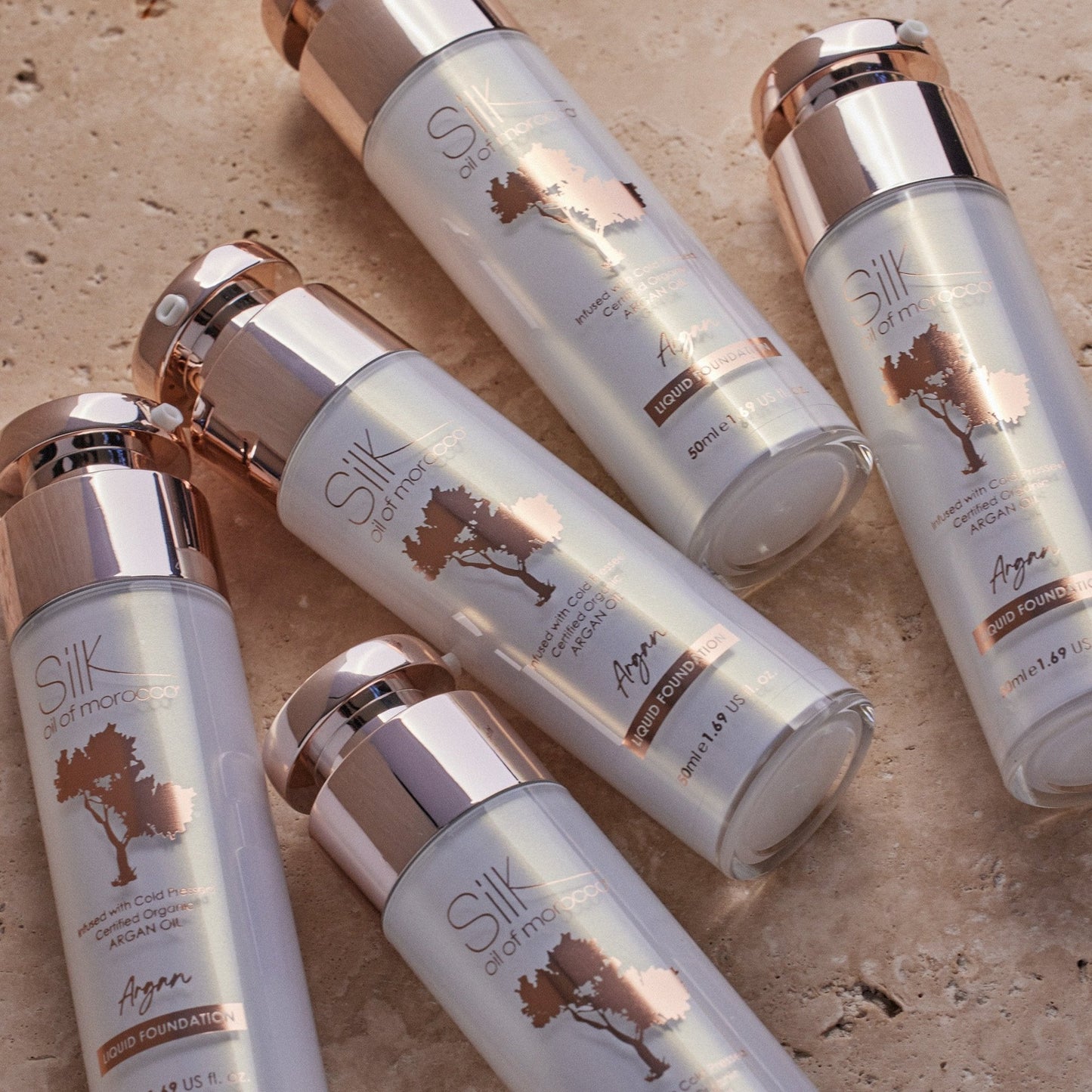 Argan Liquid Mineral Foundation Starter Pack