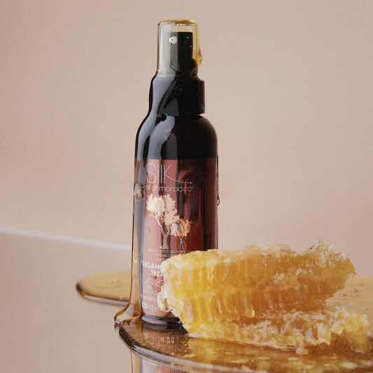 Silk Oil of Morocco - Sweet Honey Argan Styling & Treatment Set
