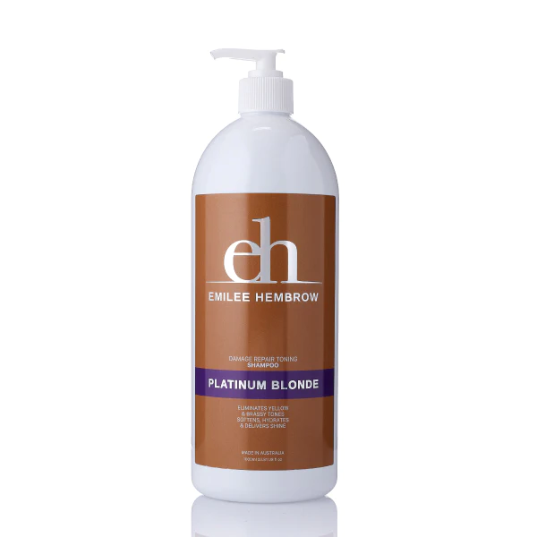 Emilee Hembrow - Platinum Blonde Damage Repair Toning Argan Shampoo