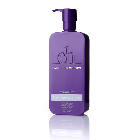 Emilee Hembrow - Platinum Blonde Damage Repair Toning Argan Shampoo