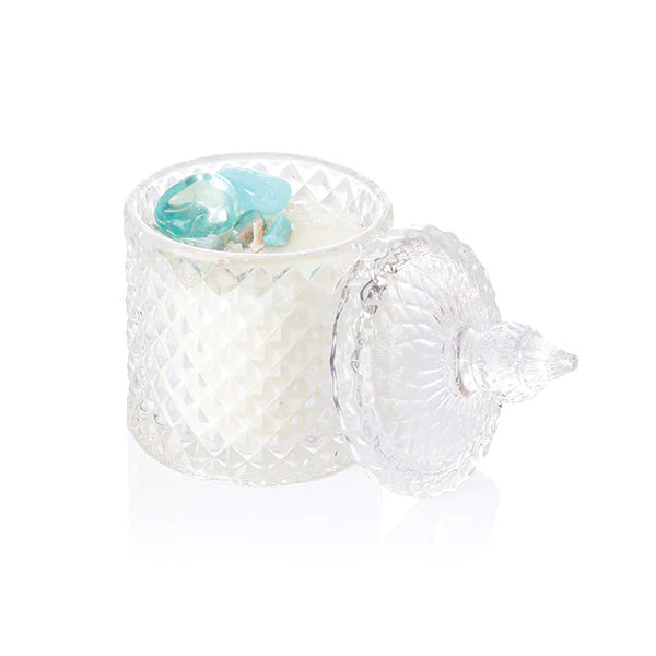 Blue Aura Crystal Deluxe Hamper