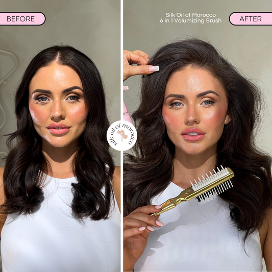 6 in 1 Volumizing & Teasing Brush Duo Pack -