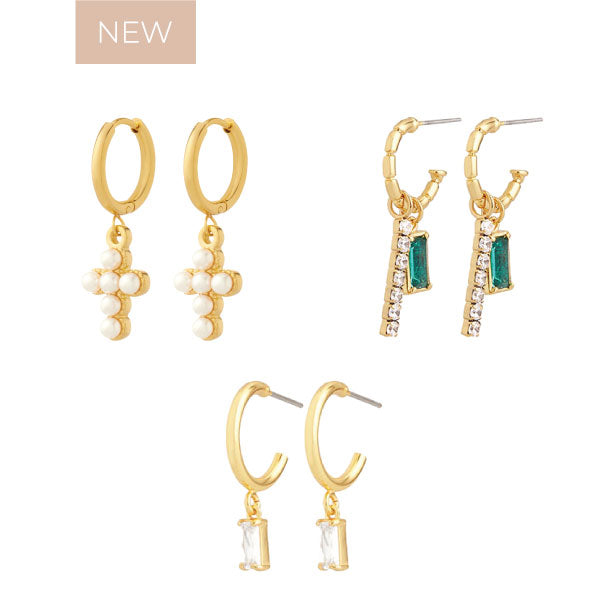 Celestial Earrings Trio