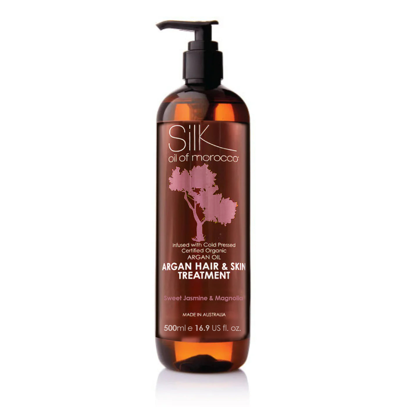 Silk Oil of Morocco - Sweet Jasmine and Magnolia Argan Hair & Skin Treatment Serum