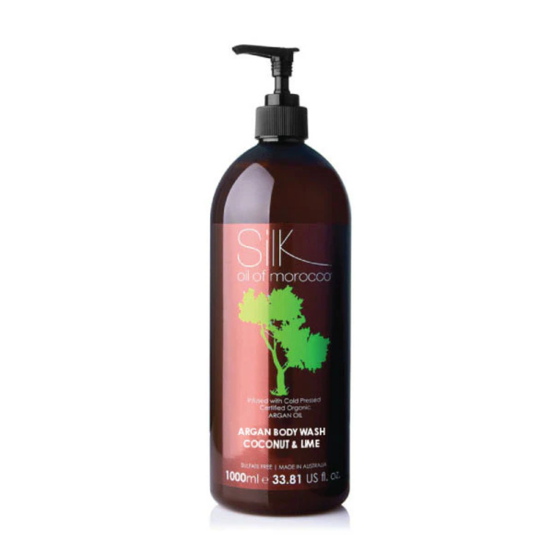 Silk Oil of Morocco - Coconut & Lime Argan Body Wash