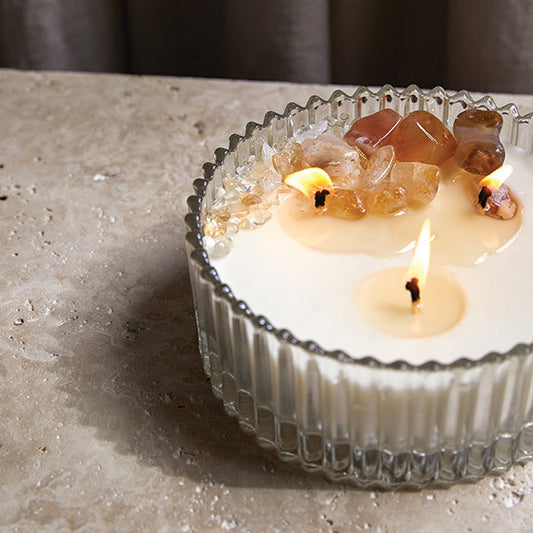 Silk Oil of Morocco - Cosmic Dream Crystal Candle - Extra Large