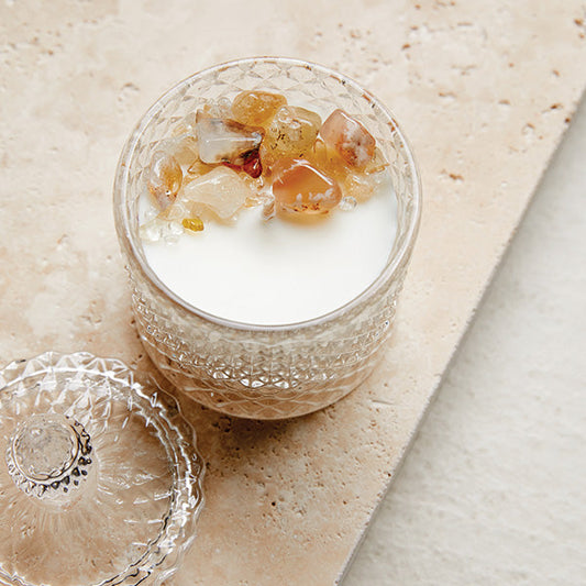 Silk Oil of Morocco - Cosmic Dream Crystal Candle - Medium