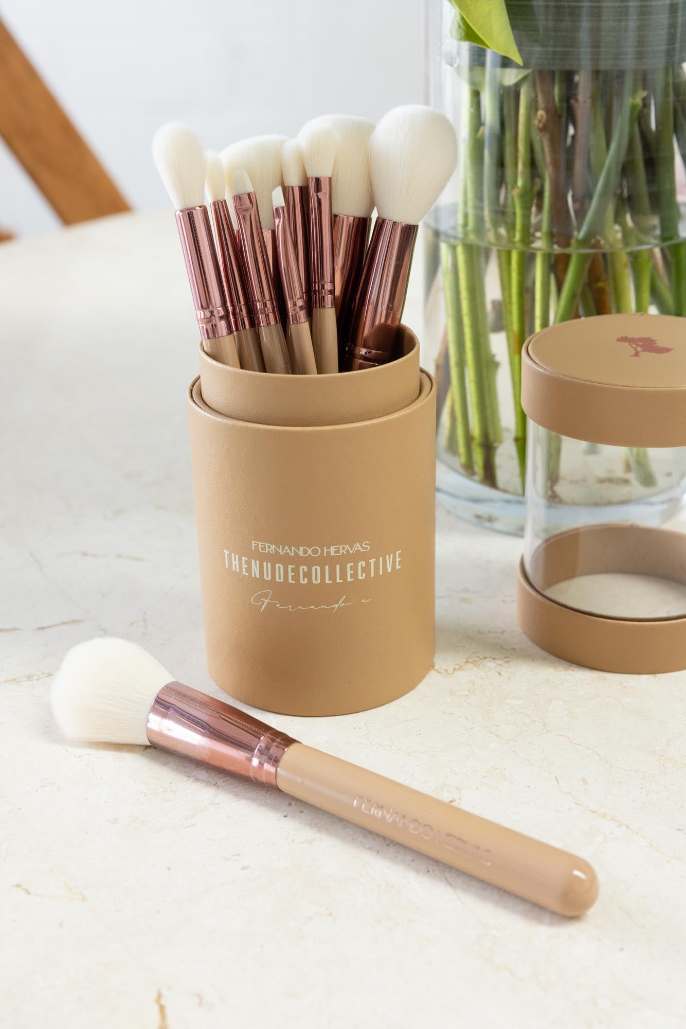10 Piece Vegan Brush Set | Silk x Fernando Hervas