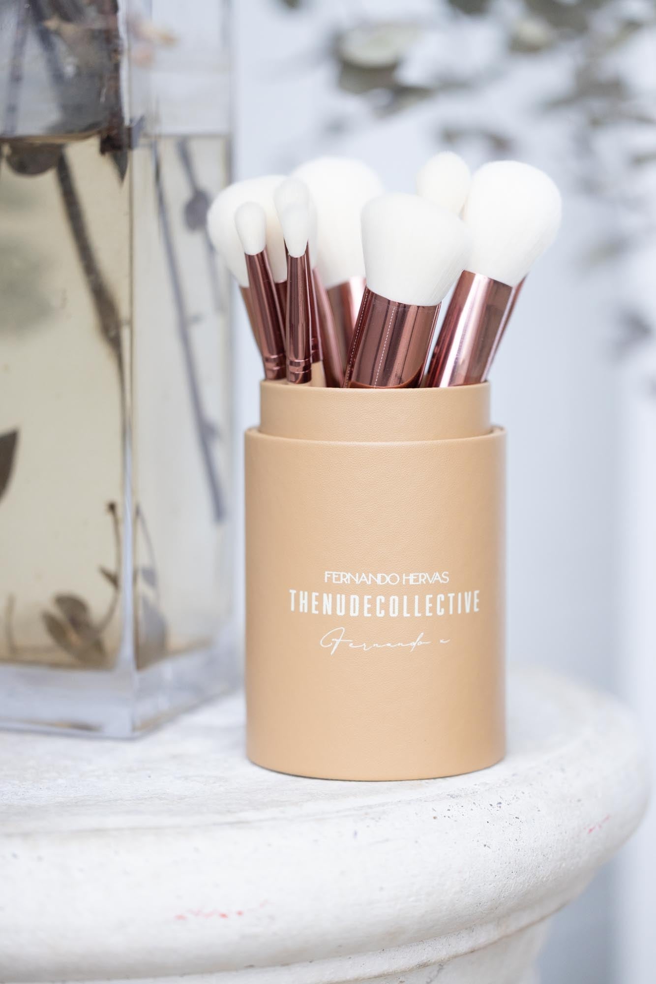 10 Piece Vegan Brush Set | Silk x Fernando Hervas