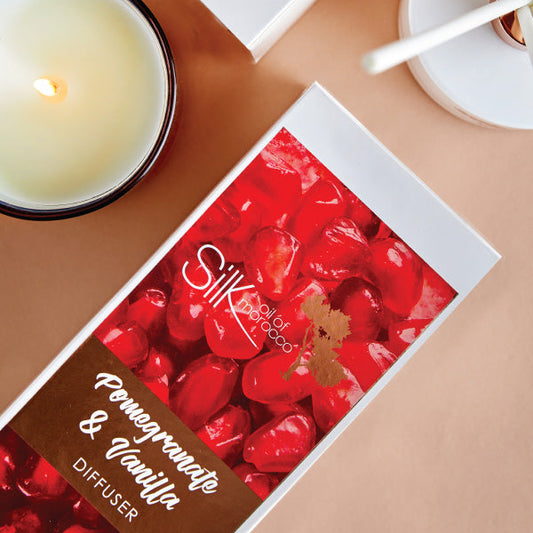 Silk Oil of Morocco - Pomegranate & Vanilla Reed Diffuser