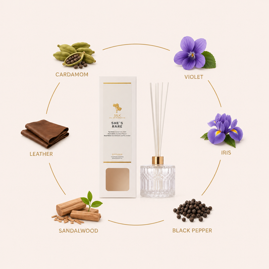 Your Beauty Dupe She’s Rare Diffuser — Inspired by Santal 33 Le Labo