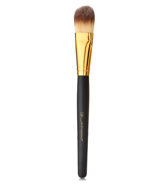 Vegan Foundation Brush - White Tip