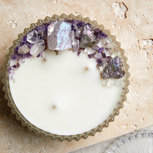 Silk Oil of Morocco - Spellbound Crystal Candle - Extra Large