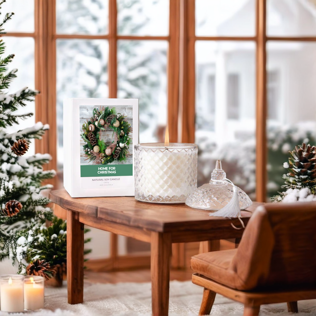 Silk Oil of Morocco - Home for Christmas Candle