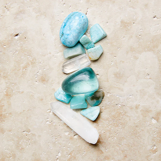 Silk Oil of Morocco - Blue Aura Scented Crystal Wax Melt