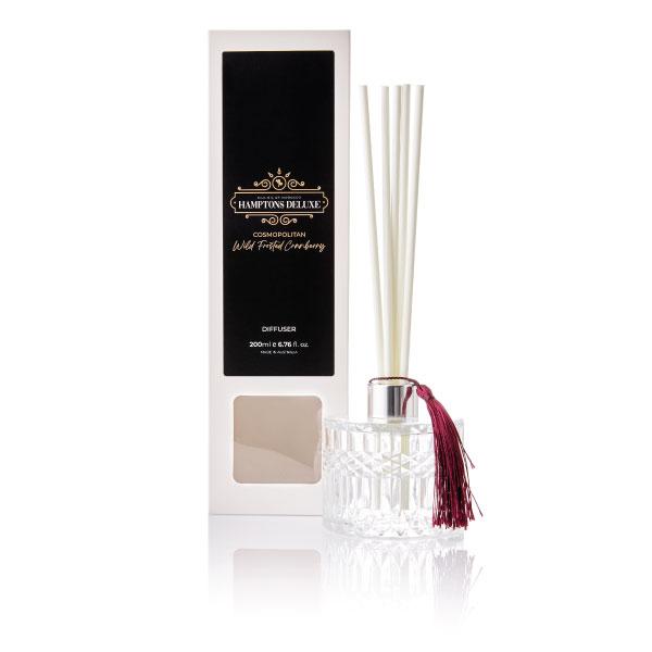 Reed Diffuser + 250ml Refill - Hamptons Deluxe - Cosmopolitan - Wild Frosted Cranberry