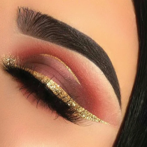 Golden Sunset Glitter Dust