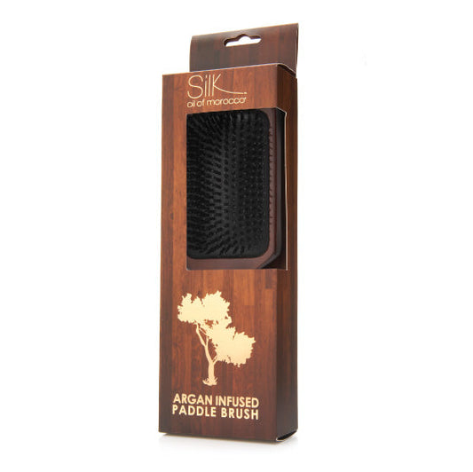 Silk Oil of Morocco - Argan Infused Paddle Brush