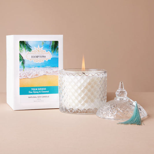 Silk Oil of Morocco - Palm Beach Sea Spray & Coconut Candle