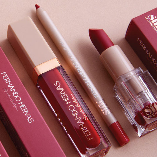 Paquita Red Complete Lip Kit | Silk X Fernando Hervas