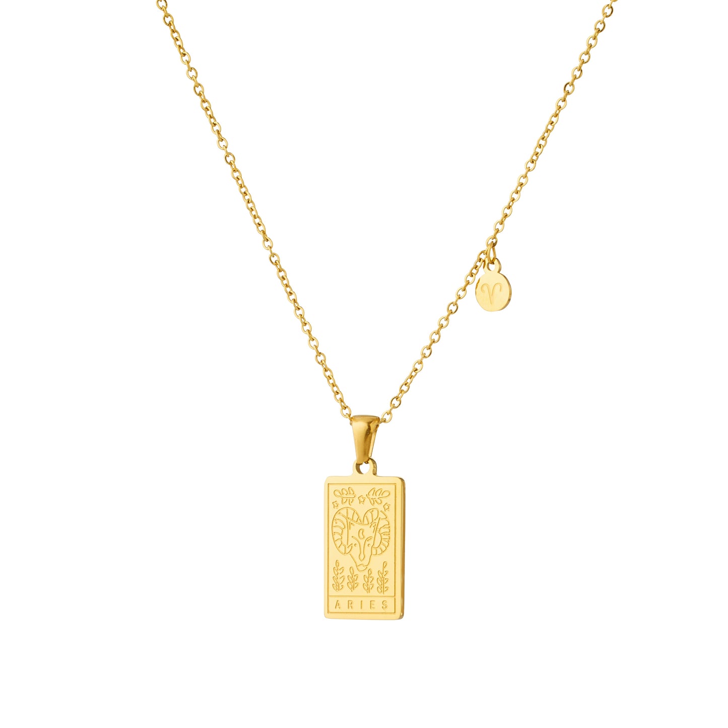 Silk Oil of Morocco - Zodiac Sign Pendant Necklace