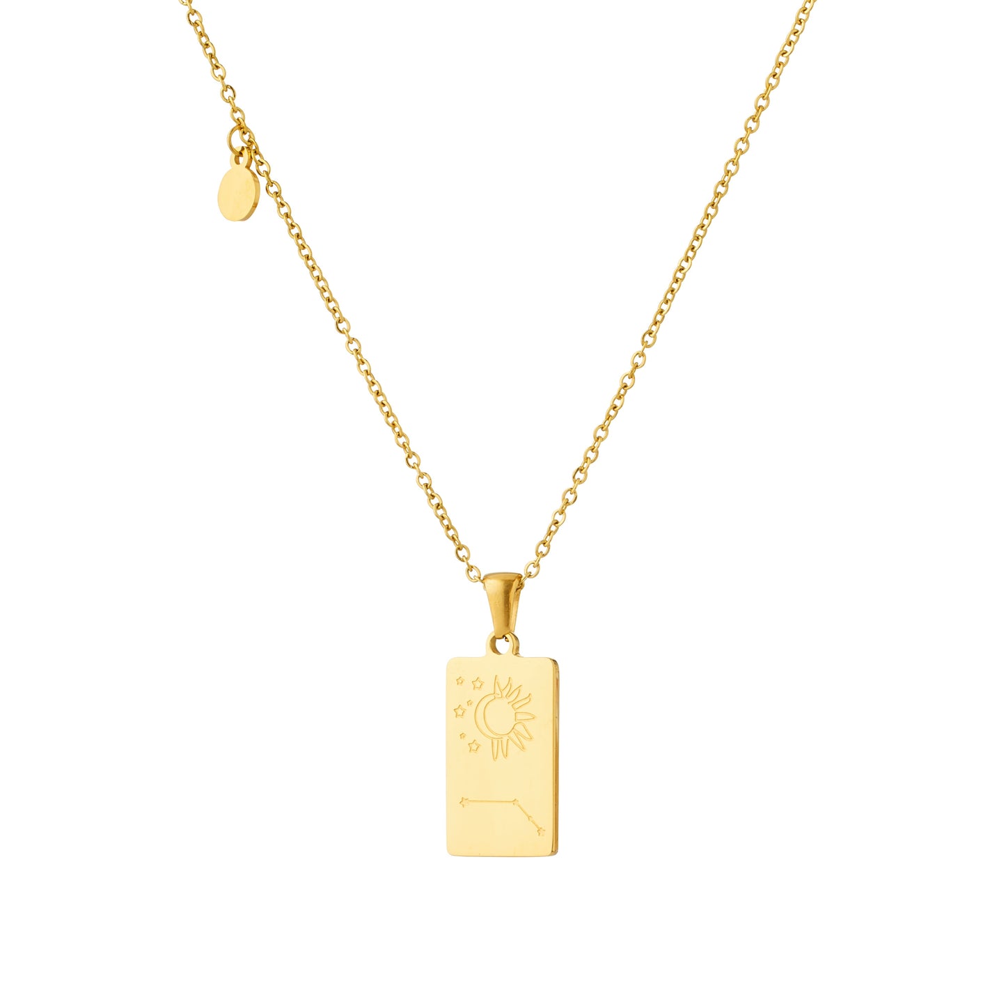 Silk Oil of Morocco - Zodiac Sign Pendant Necklace