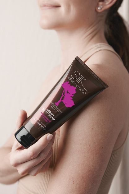 Silk Oil of Morocco - Passionfruit & Lychee Argan Body Cream with Pentavitin