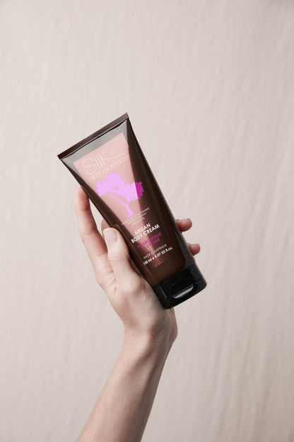 Silk Oil of Morocco - Passionfruit & Lychee Argan Body Cream with Pentavitin