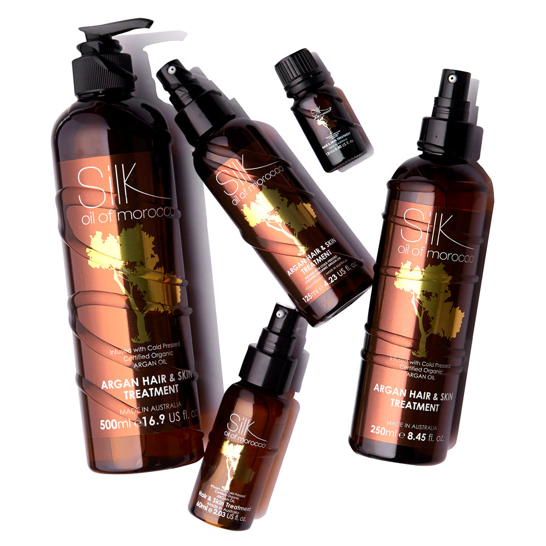 Beauty Expo Deals 2026 - #1 Best Seller Argan Hair and Skin Treatment 125ml Trio