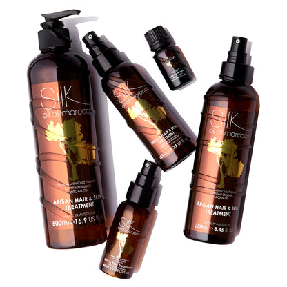 Beauty Expo Deals 2026 - #1 Best Seller Argan Hair and Skin Treatment 125ml Trio