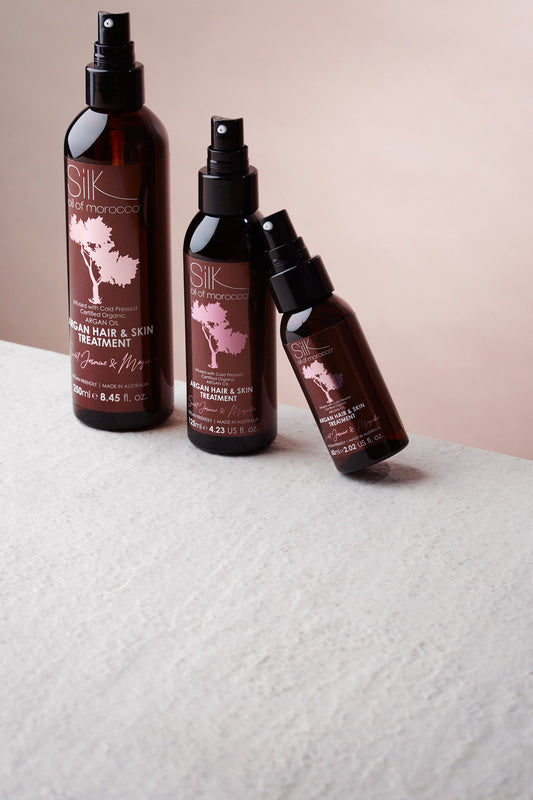 Argan Sweet Jasmine & Magnolia Hair & Skin Treatment Serum Starter Pack