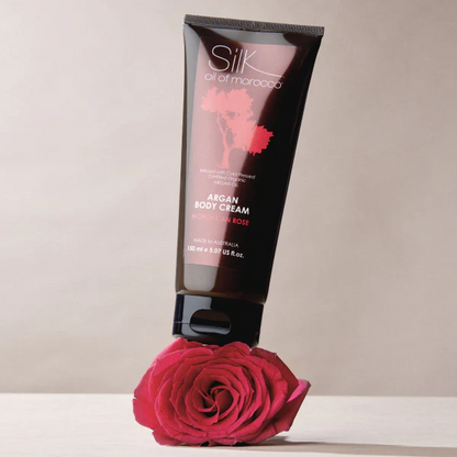 Beauty Expo Deals 2026 - Argan Body Cream with Pentavitin 150ml - Moroccan Rose