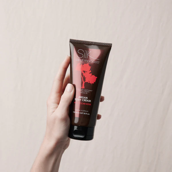 Beauty Expo Deals 2026 - Argan Body Cream with Pentavitin 150ml - Moroccan Rose