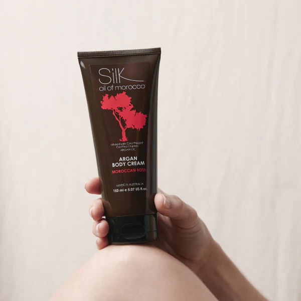 Beauty Expo Deals 2026 - Argan Body Cream with Pentavitin 150ml - Moroccan Rose