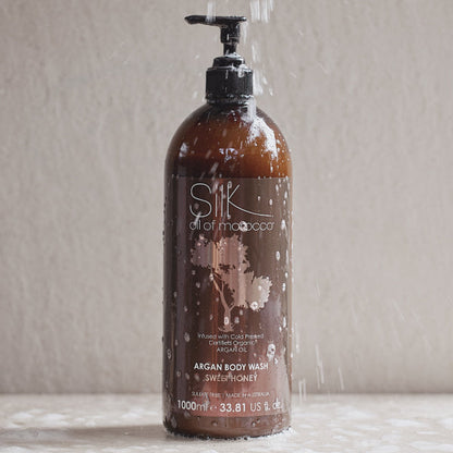 Silk Oil of Morocco - Sweet Honey Argan Body Wash