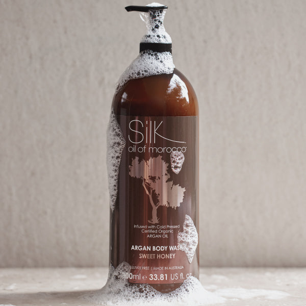 Silk Oil of Morocco - Sweet Honey Argan Body Wash
