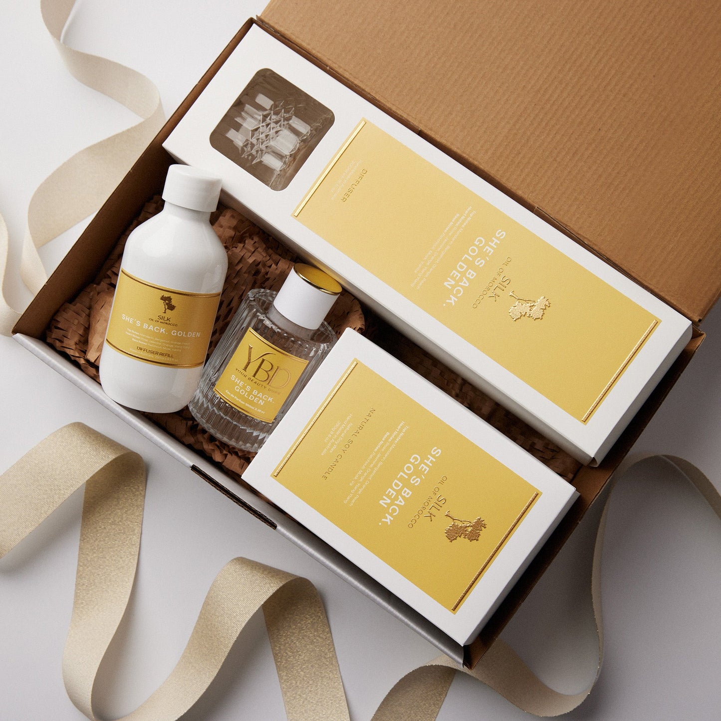 She’s Back Golden Gift Hamper — Inspired by Poême Lancôme