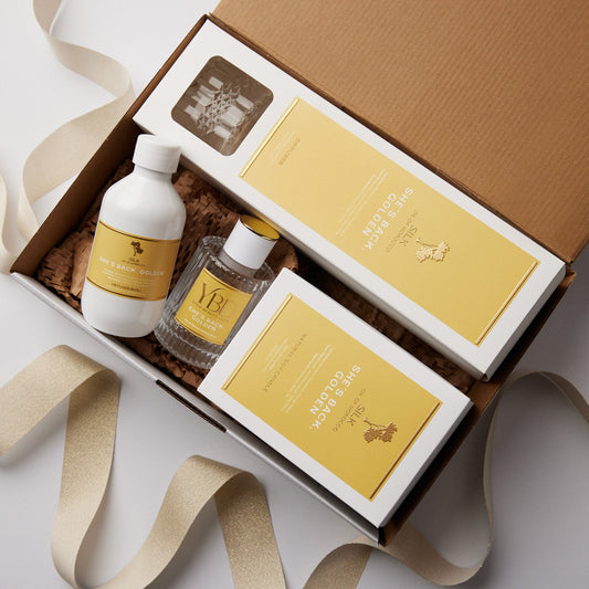 She’s Back Golden Gift Hamper — Inspired by Poême Lancôme