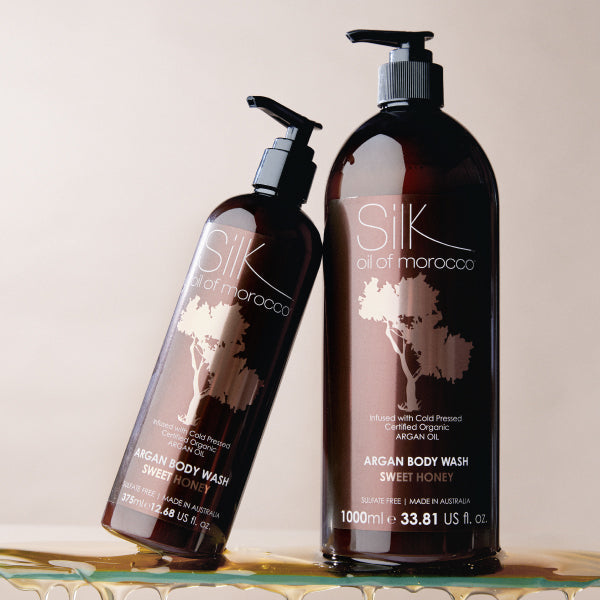 Silk Oil of Morocco - Sweet Honey Argan Body Wash
