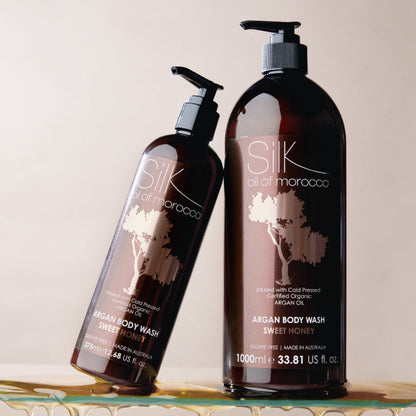 Silk Oil of Morocco - Sweet Honey Argan Body Wash