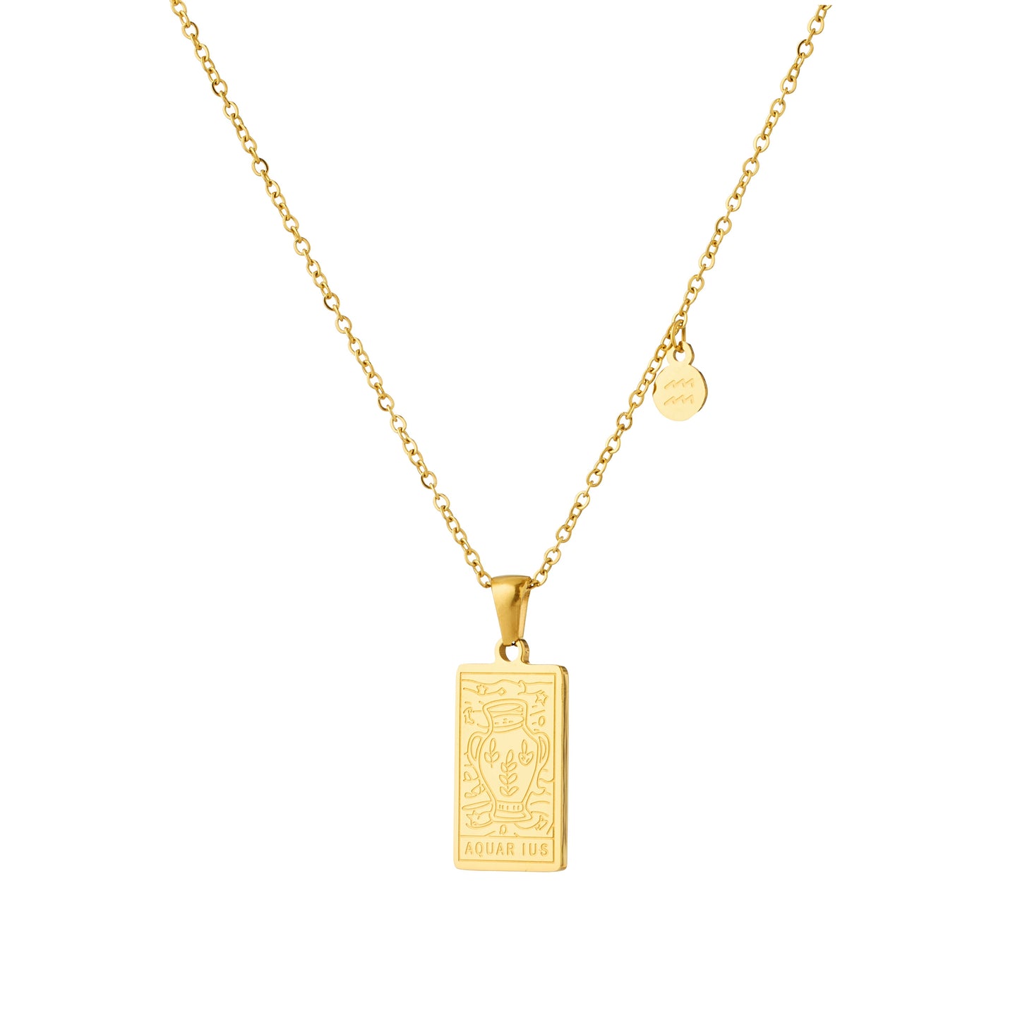 Silk Oil of Morocco - Zodiac Sign Pendant Necklace