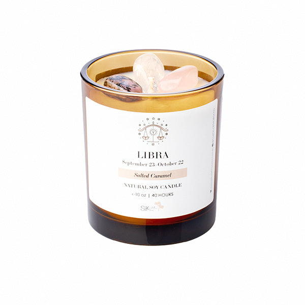 Silk Oil of Morocco - Zodiac Sign Crystal Candle