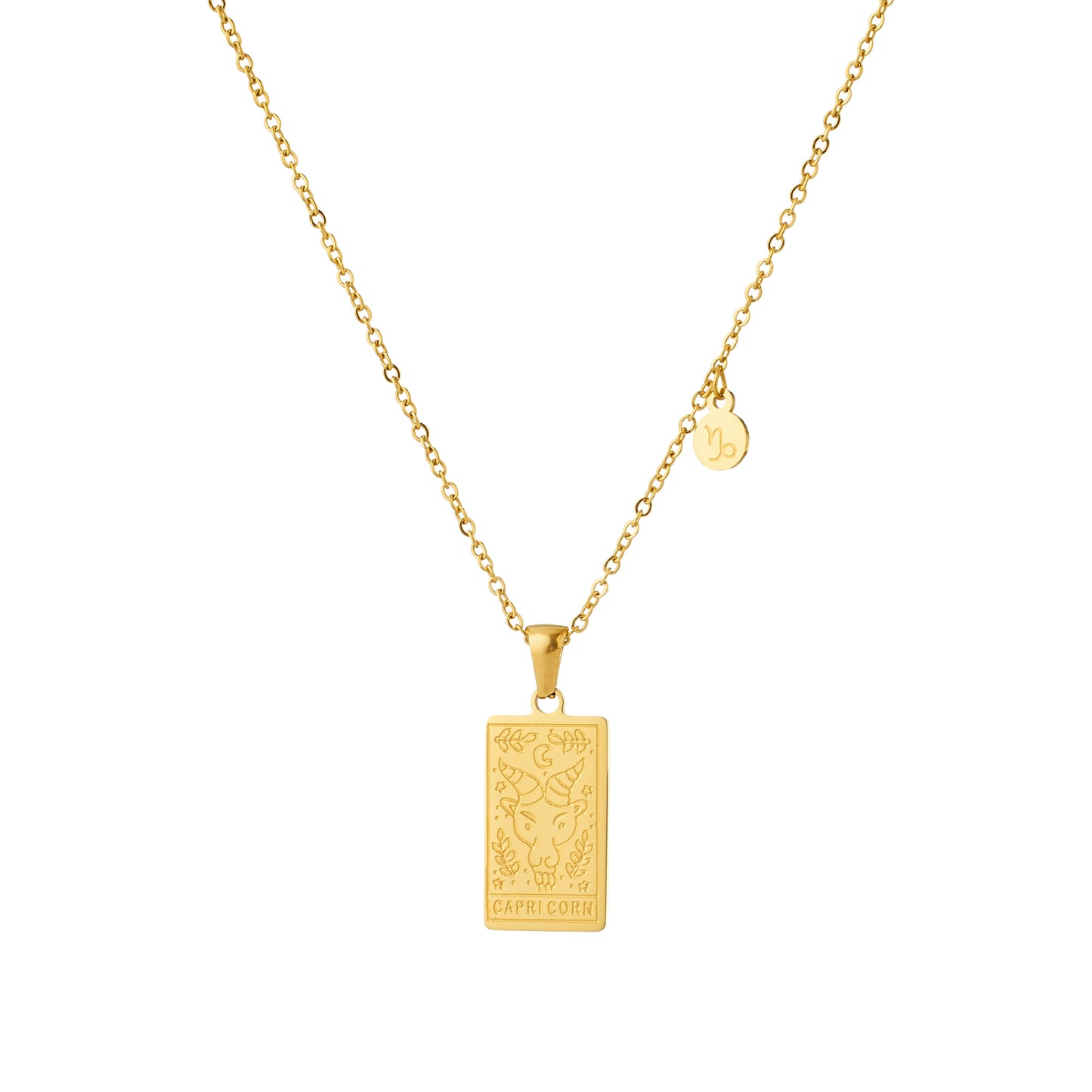 Silk Oil of Morocco - Zodiac Sign Pendant Necklace