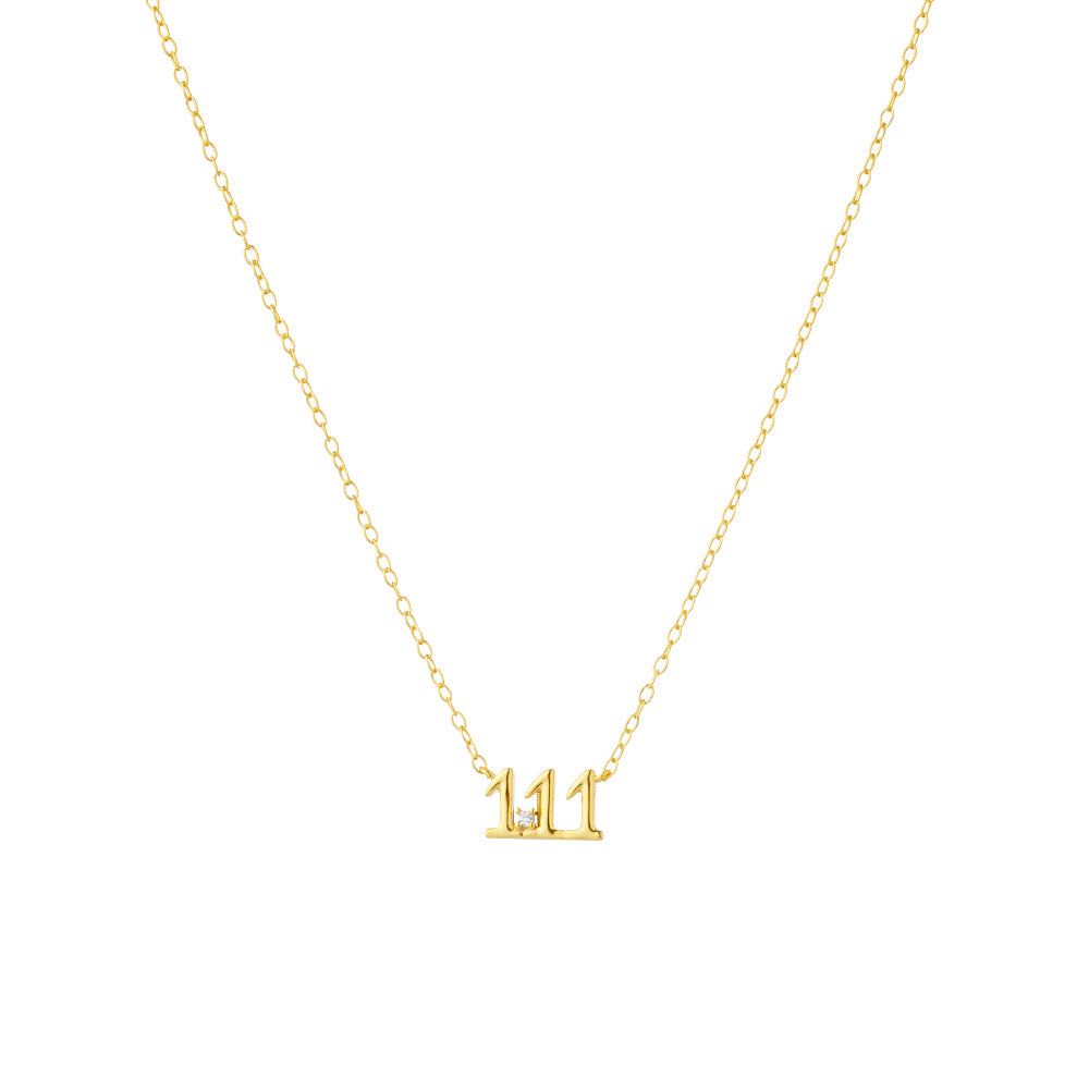 111 Angel Number Necklace
