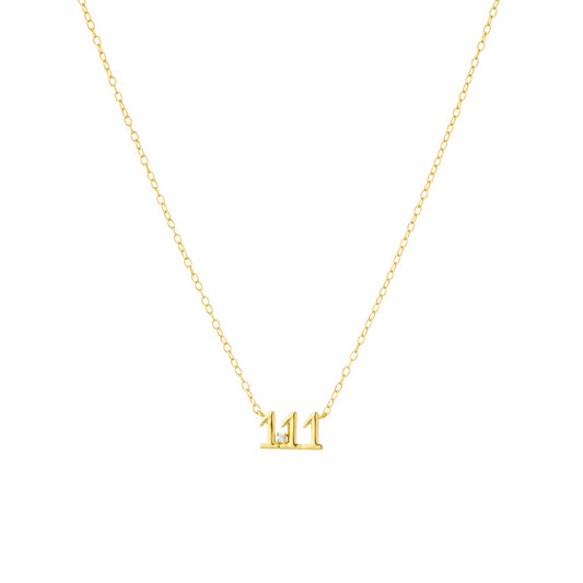 111 Angel Number Necklace