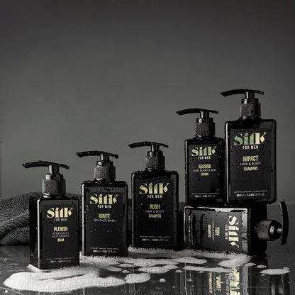 Silk for Men - Argan Men's Hair & Body Shampoo Rush