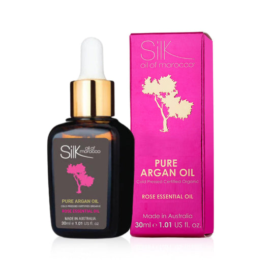 Silk Oil of Morocco - Pure Argan Oil with Rose Essential Oil