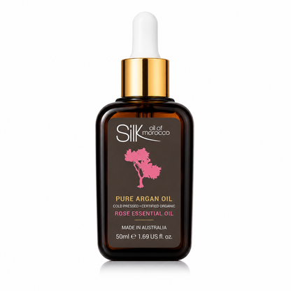 Silk Oil of Morocco - Pure Argan Oil with Rose Essential Oil