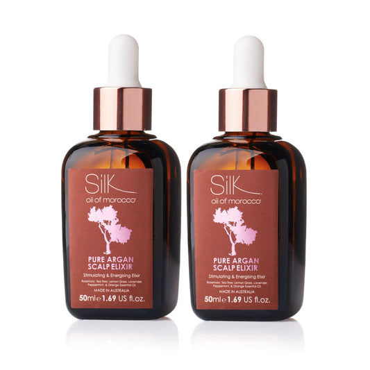 Scalp Pure Argan Stimulating & Energising Elixir Duo