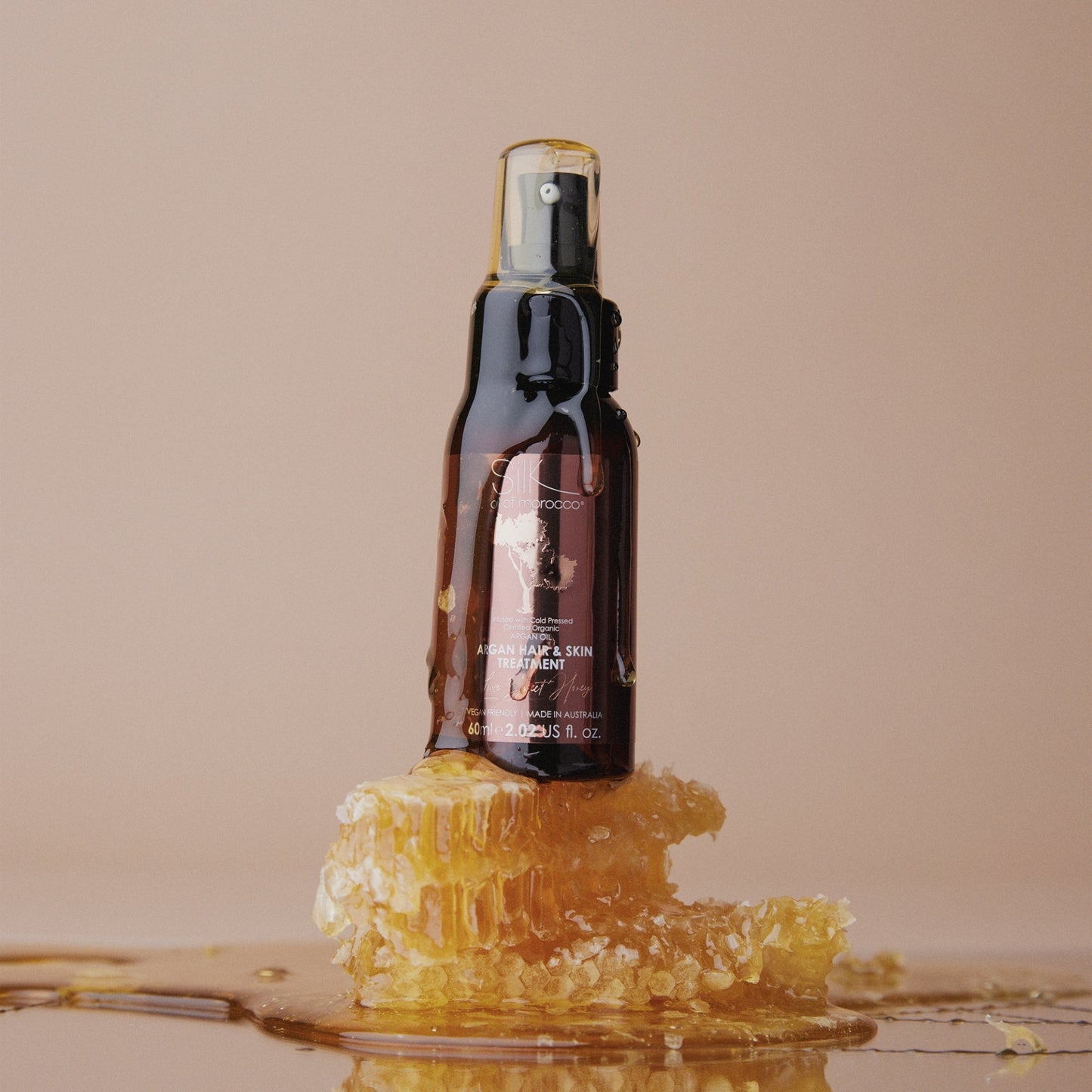 Silk Oil of Morocco - Sweet Honey Argan Hair & Skin Treatment